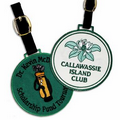 Embroidered Bag Tag (3 1/2") with 70% Thread Coverage